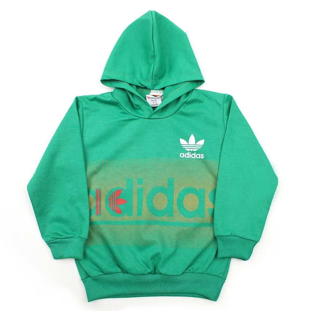 Boys Full Sleeves Hoodie - Green, Boys Hoodies & Sweat Shirts, Chase Value, Chase Value