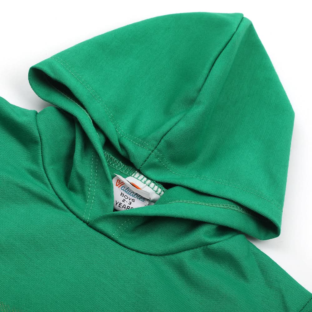 Boys Full Sleeves Hoodie - Green, Boys Hoodies & Sweat Shirts, Chase Value, Chase Value
