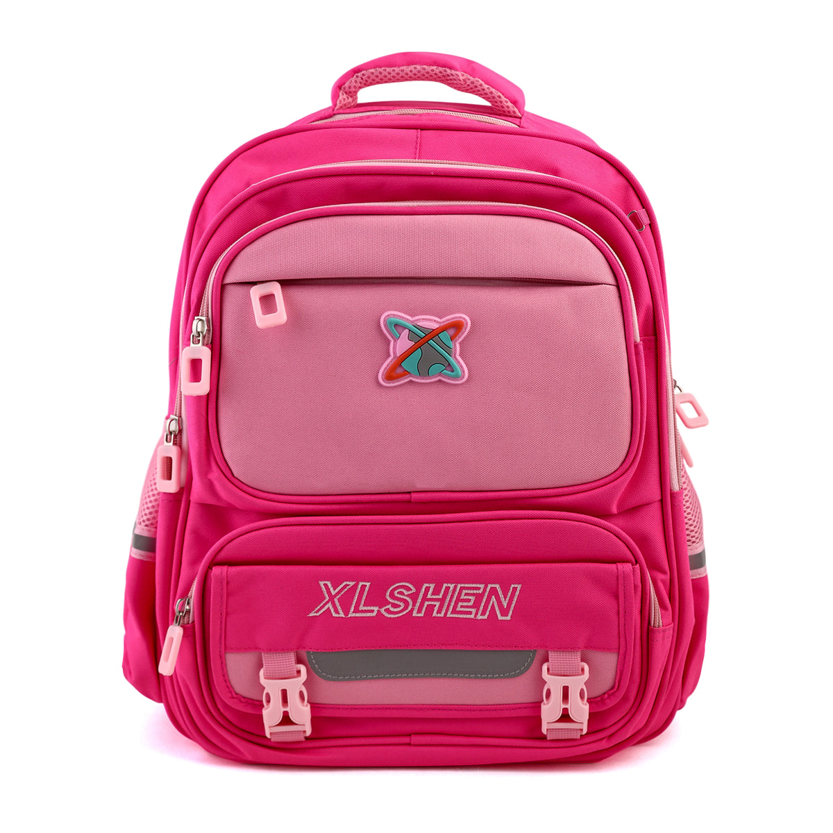 Kids School Backpack 16" - Pink, School Bags, Chase Value, Chase Value