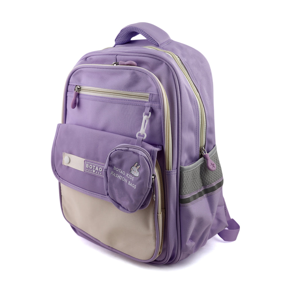 Kids School Backpack 16" - Purple, School Bags, Chase Value, Chase Value