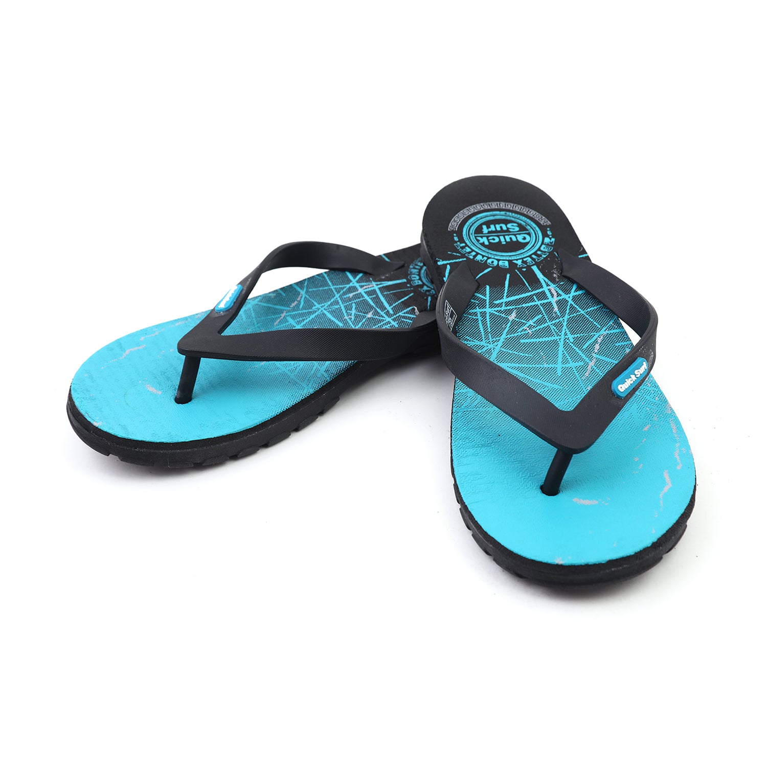 Men's Orignal Quick Surf Flip Flop Slipper - Black, Men's Slippers, Chase Value, Chase Value