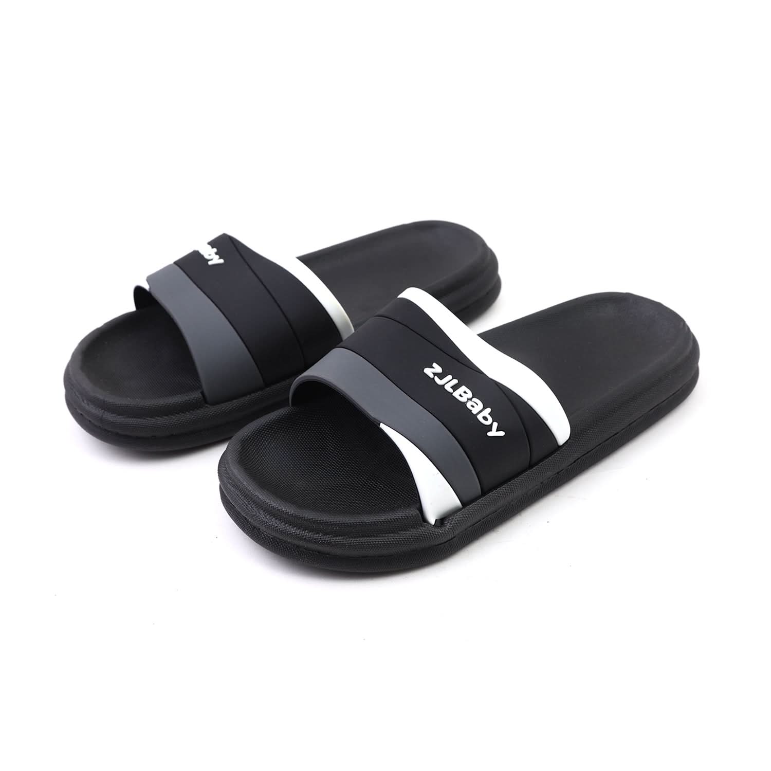 Men's Slider - Black, Men's Slippers, Chase Value, Chase Value