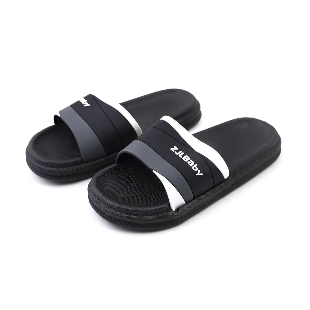 Men's Slider - Black, Men's Slippers, Chase Value, Chase Value