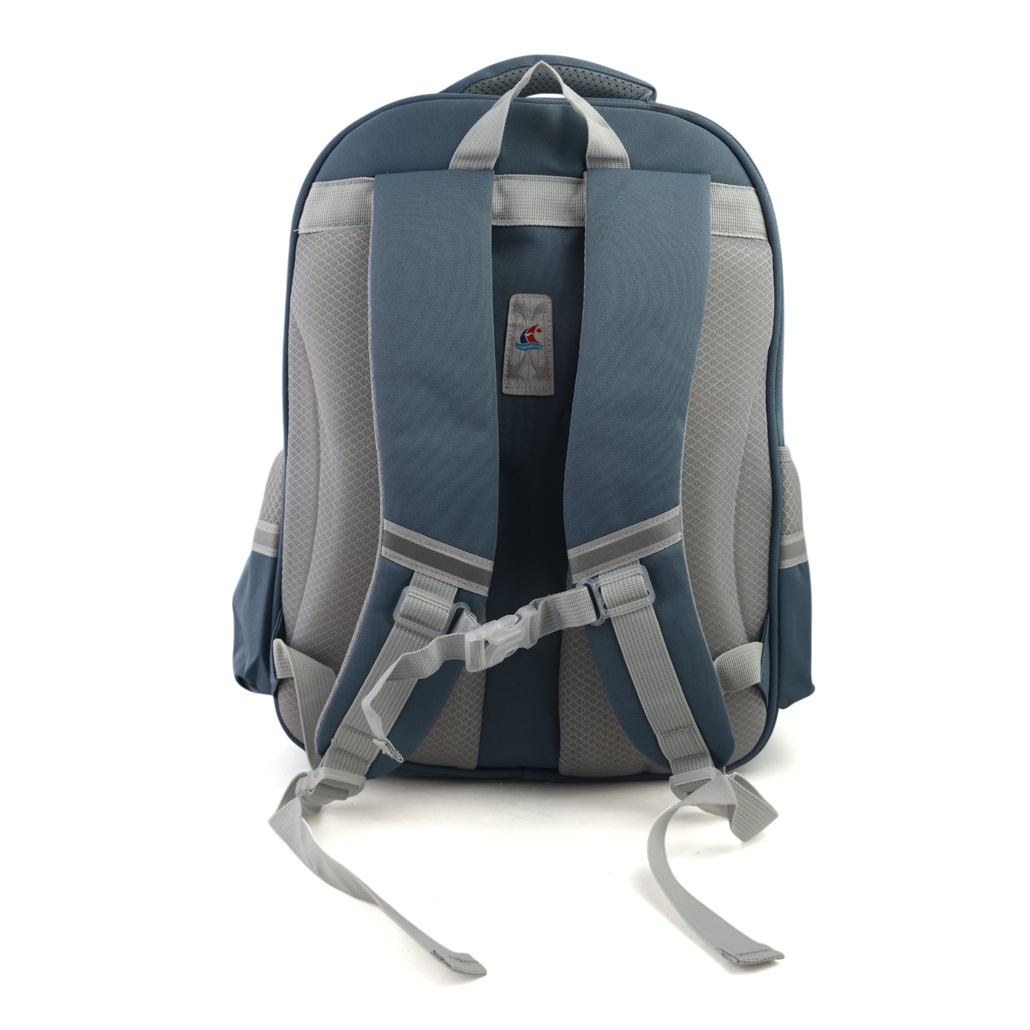 Kids School Backpack 16" - Grey, School Bags, Chase Value, Chase Value