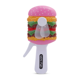 Mini Handheld Fan Designed - Hamburger, Non Battery Operated Toys, Chase Value, Chase Value