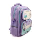 Kids School Backpack 16" - Purple, School Bags, Chase Value, Chase Value