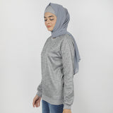 Women's Full Sleeves Sweat Shirt - Grey, Women Sweatshirts & Hoodies, Chase Value, Chase Value