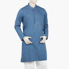 Eminent Men's Kurta - Ink Blue