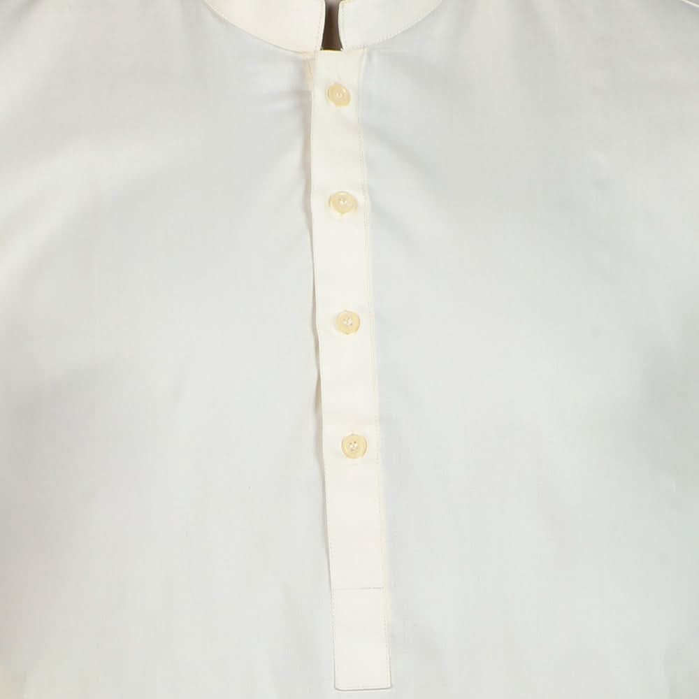 Men's Plain Kurta Shalwar Suit - Off White, Men's Shalwar Kameez, Chase Value, Chase Value