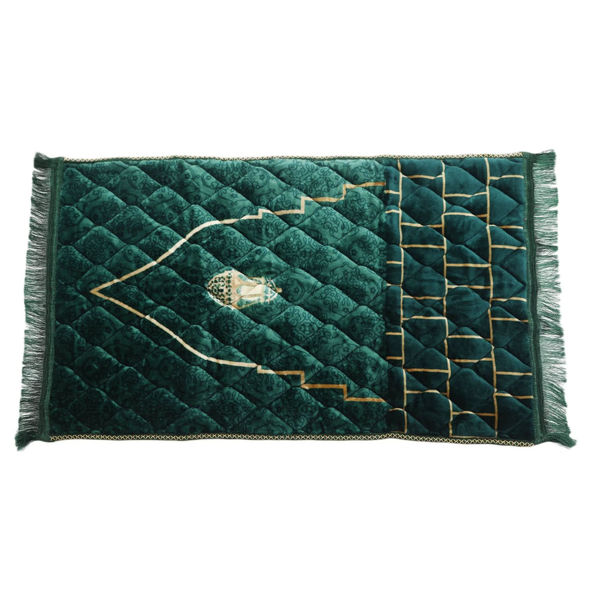 Prayer Mat (Jay E Namaz) - Green, Prayer Accessories, Chase Value, Chase Value