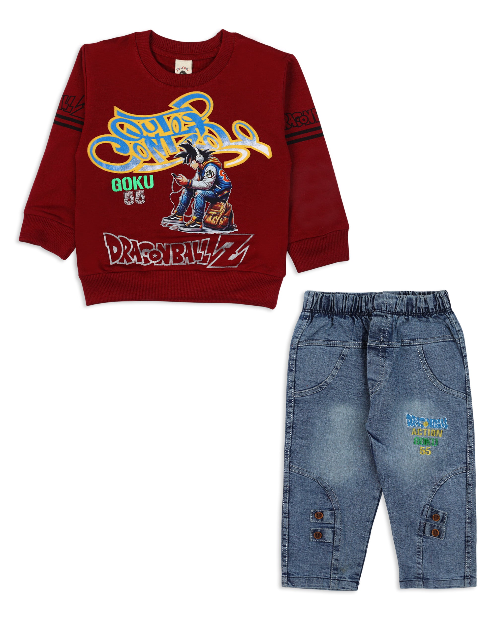 Boy Full Sleeves Pant Suit