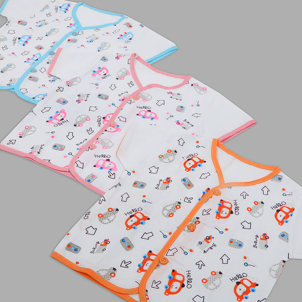 Newborn Boys Summer Vest - Multi Color