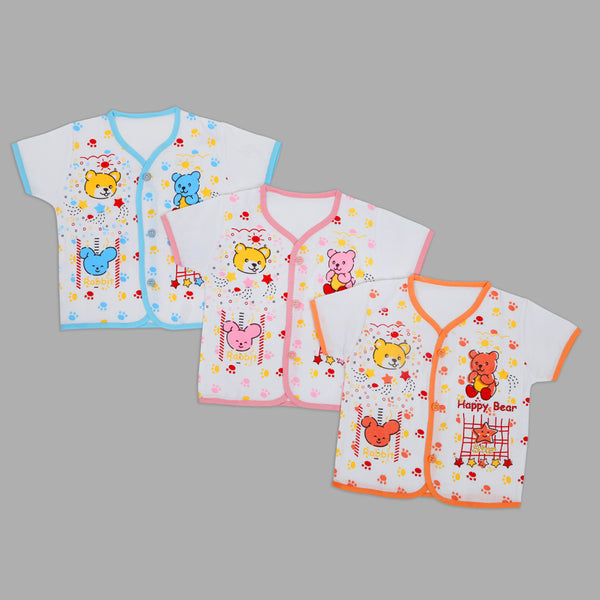 Newborn Boys Summer Vest - Multi Color