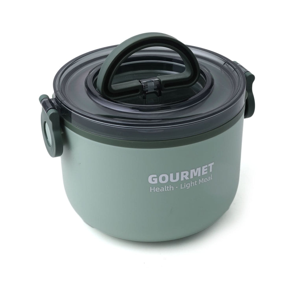 Lunch Box Plastic - Green, Tiffin Boxes & Bottles, Chase Value, Chase Value