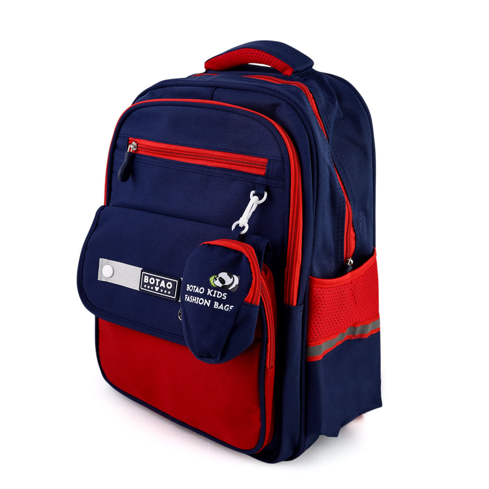 Kids School Backpack 16" - Red, School Bags, Chase Value, Chase Value