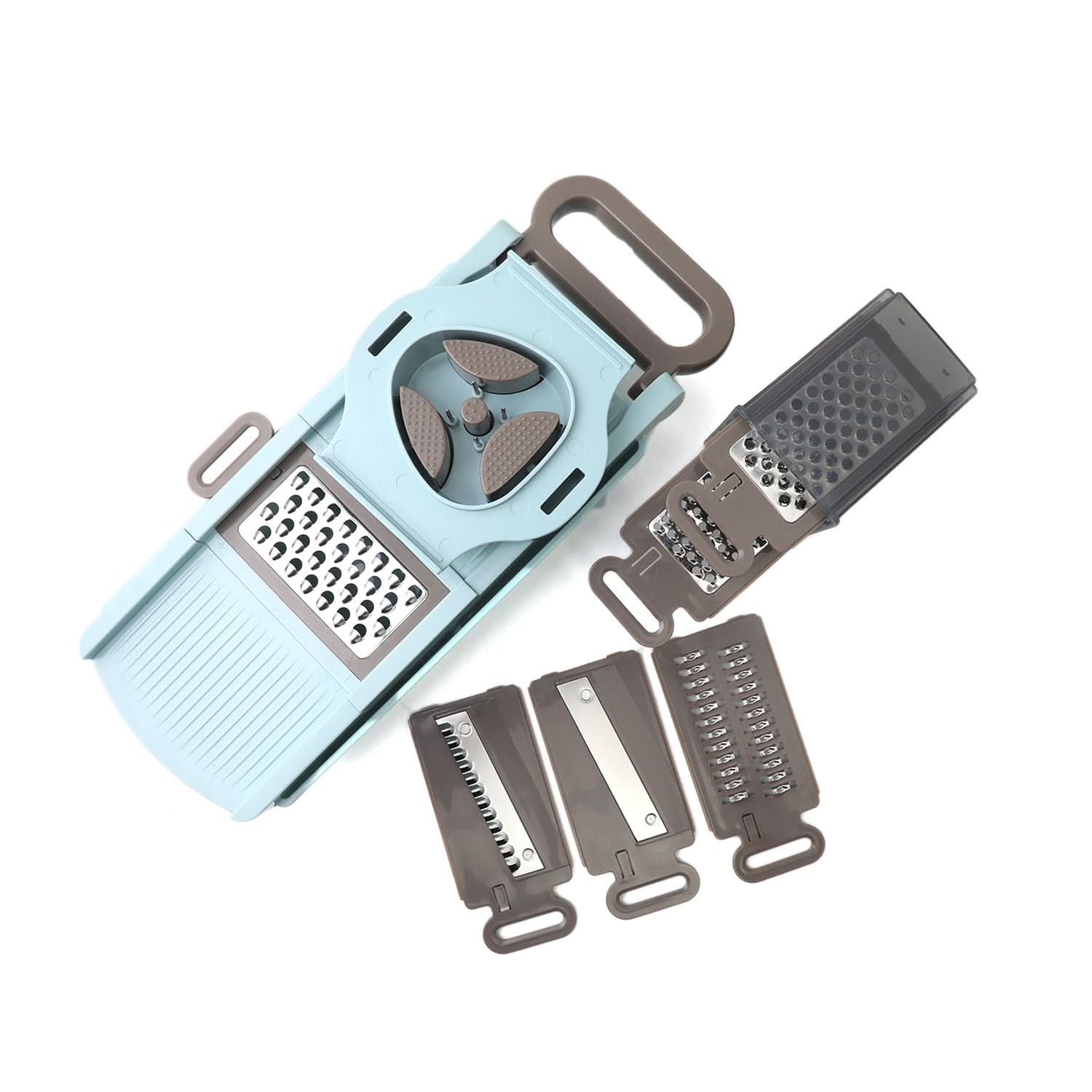 Multi Kitchen Cutter O1 - Cyan, Knives & Cutting Board, Chase Value, Chase Value