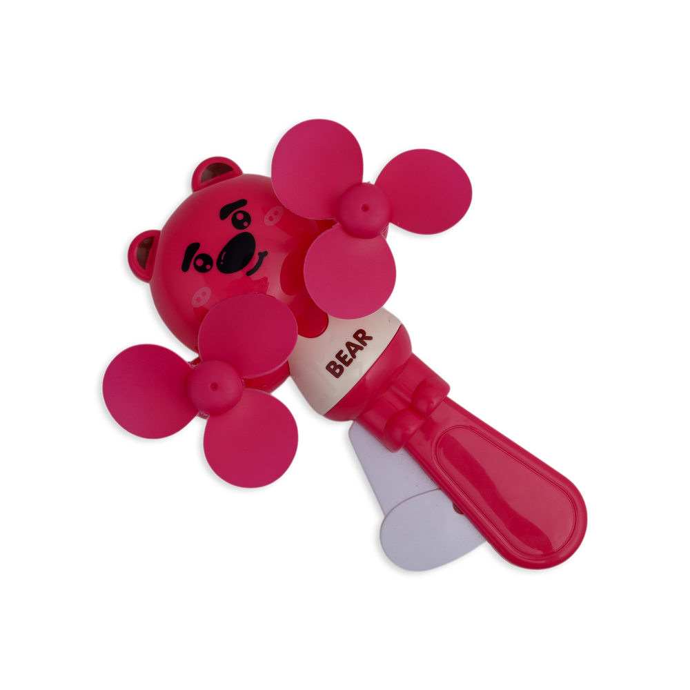 Hand Press Fan Bear, Non Battery Operated Toys, Chase Value, Chase Value