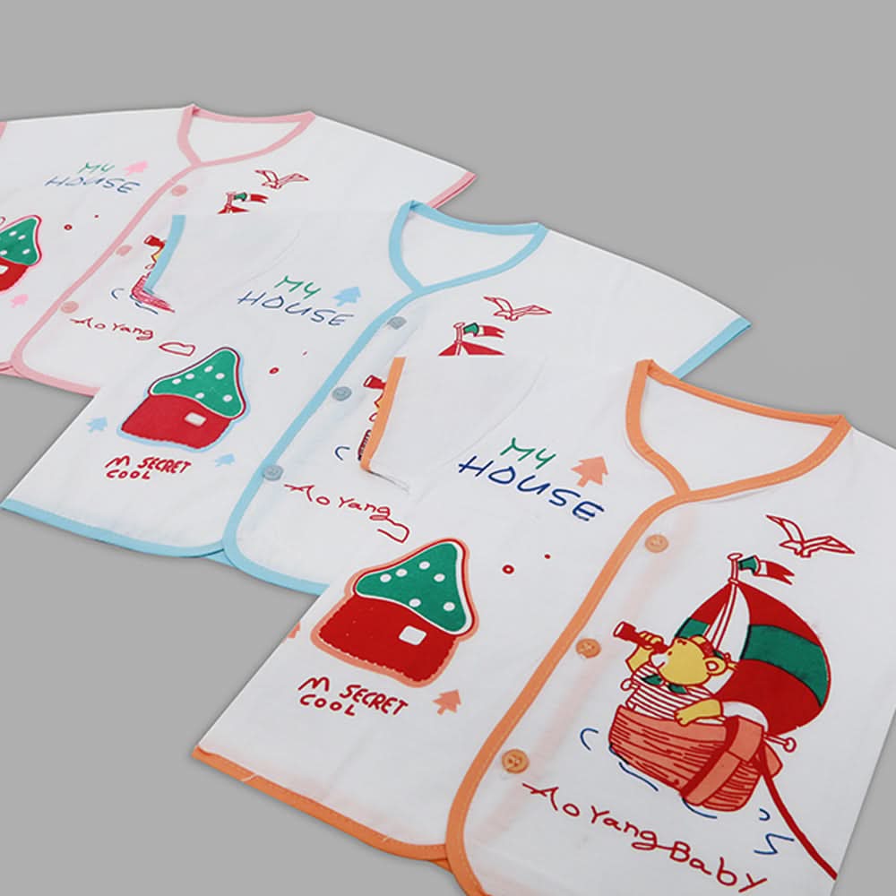 Newborn Boys Summer Vest - Multi Color, Kids Other Accessories, Chase Value, Chase Value