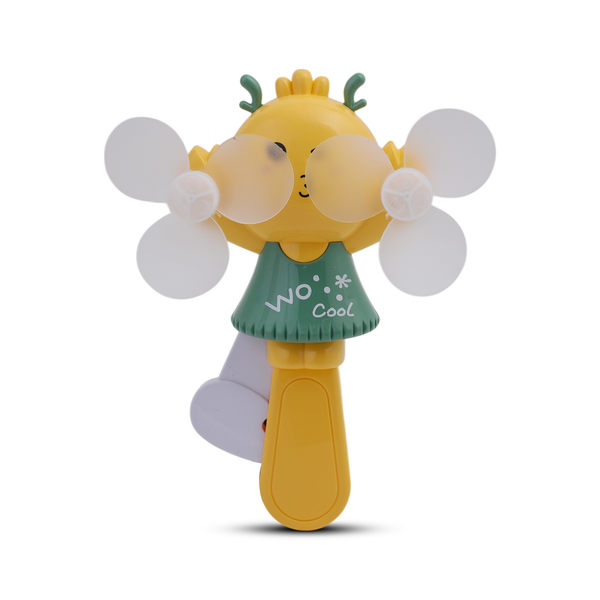 Hand Press Fan Animals