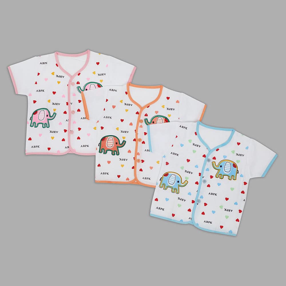 Newborn Boys Summer Vest - Multi Color, Newborn Boys Shirts & T-Shirts, Chase Value, Chase Value