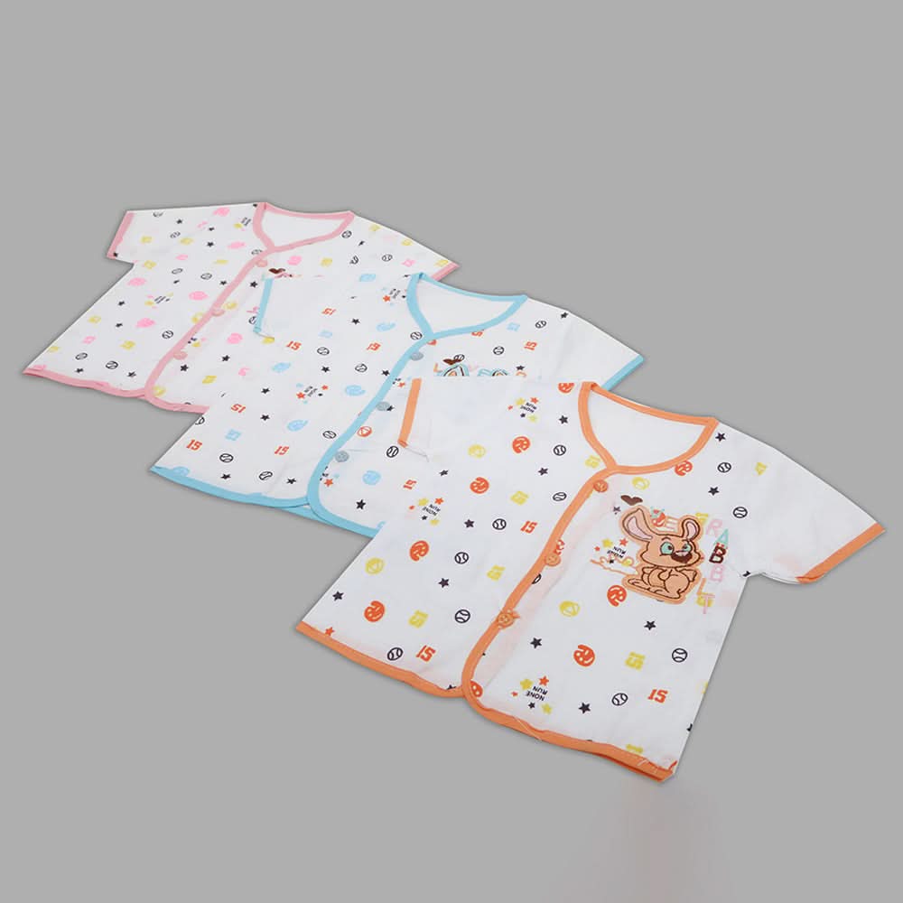 Newborn Boys Summer Vest - Multi Color, Newborn Boys Shirts & T-Shirts, Chase Value, Chase Value