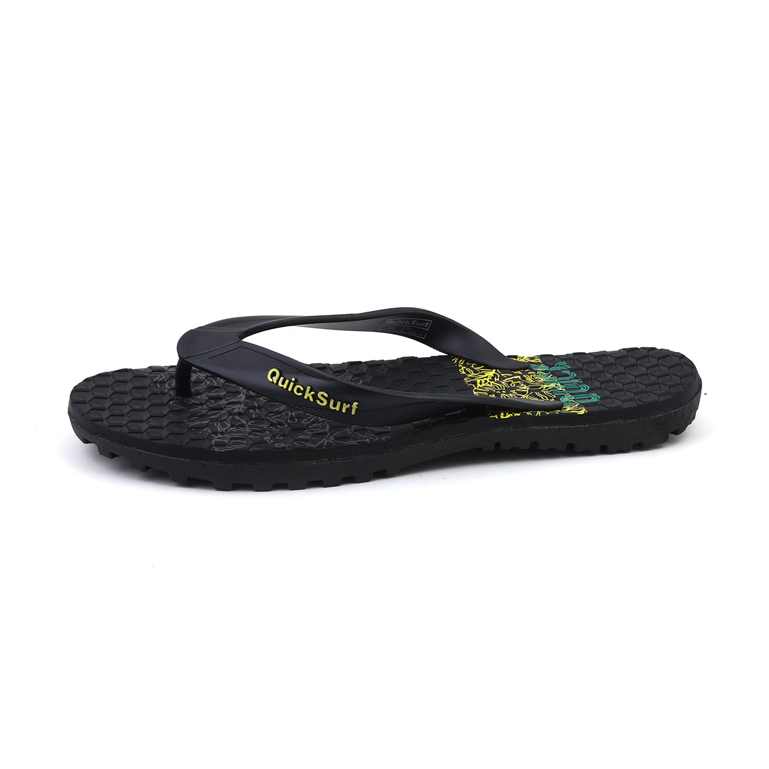 Men's Orignal Quick Surf Flip Flop Slipper - Black, Men's Slippers, Chase Value, Chase Value