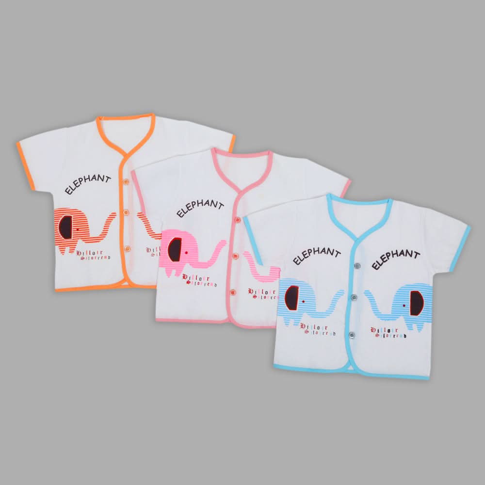 Newborn Boys Summer Vest - Multi Color, Newborn Boys Shirts & T-Shirts, Chase Value, Chase Value