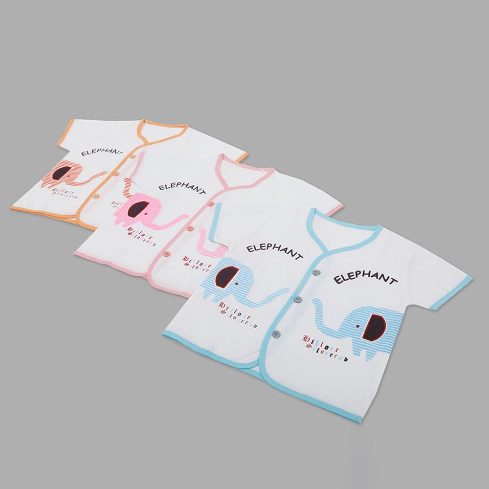 Newborn Boys Summer Vest - Multi Color, Newborn Boys Shirts & T-Shirts, Chase Value, Chase Value