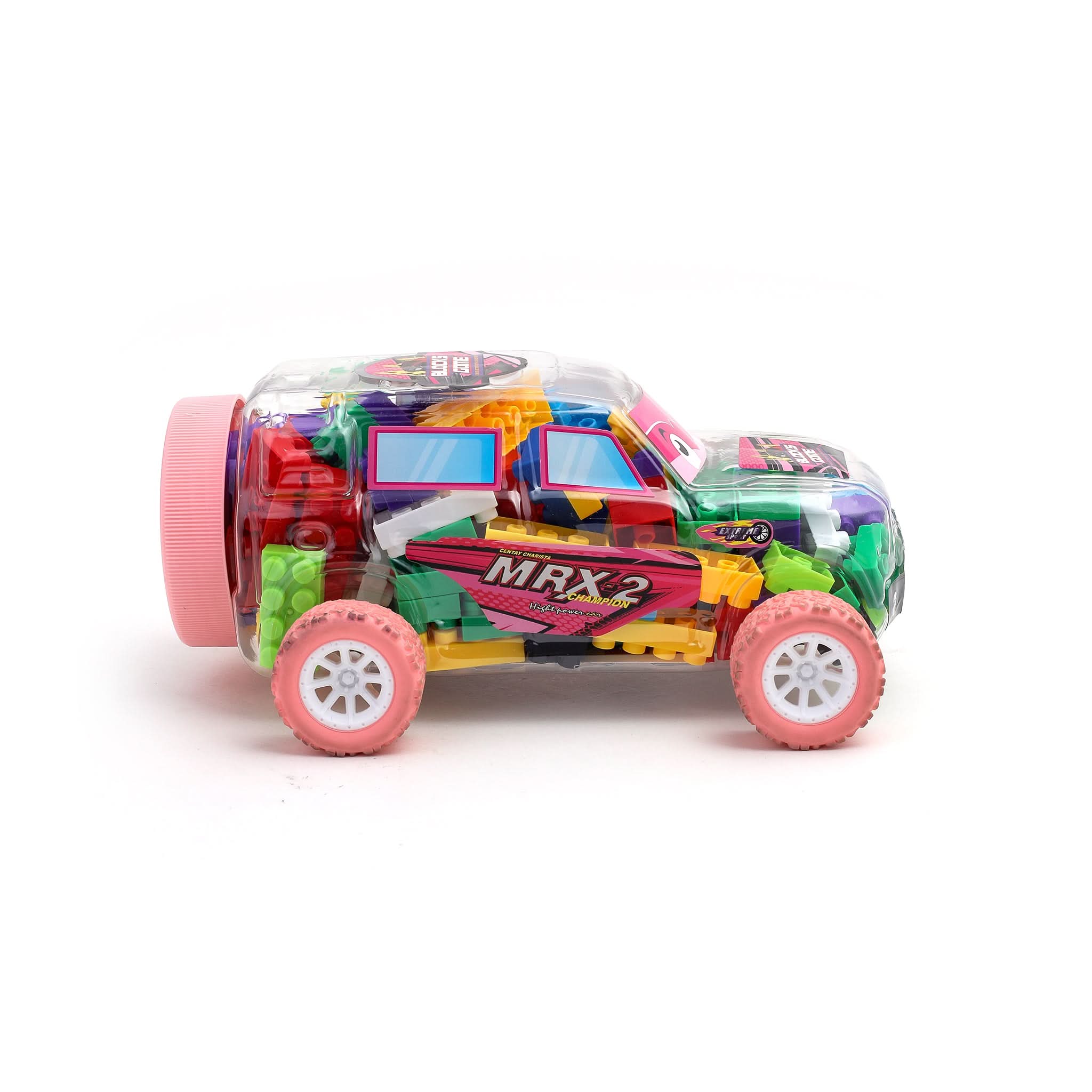 Block Building Jar 137 Pcs, Kids Blocks & Building Toys, Chase Value, Chase Value