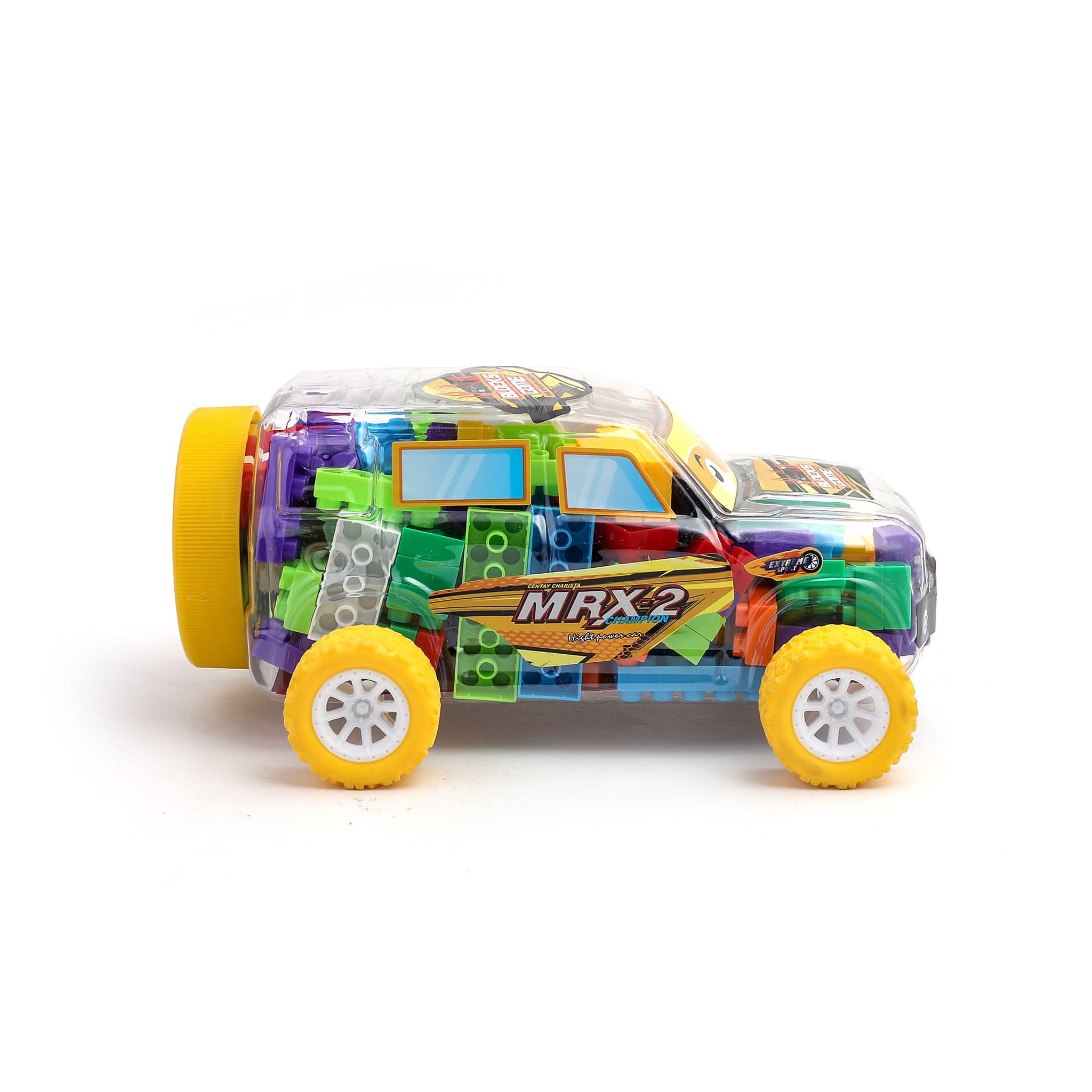 Block Building Jar 137 Pcs, Kids Blocks & Building Toys, Chase Value, Chase Value