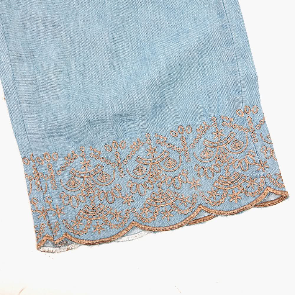 Girls Patyala Pant - Light Blue, Girls Pants & Capri, Chase Value, Chase Value