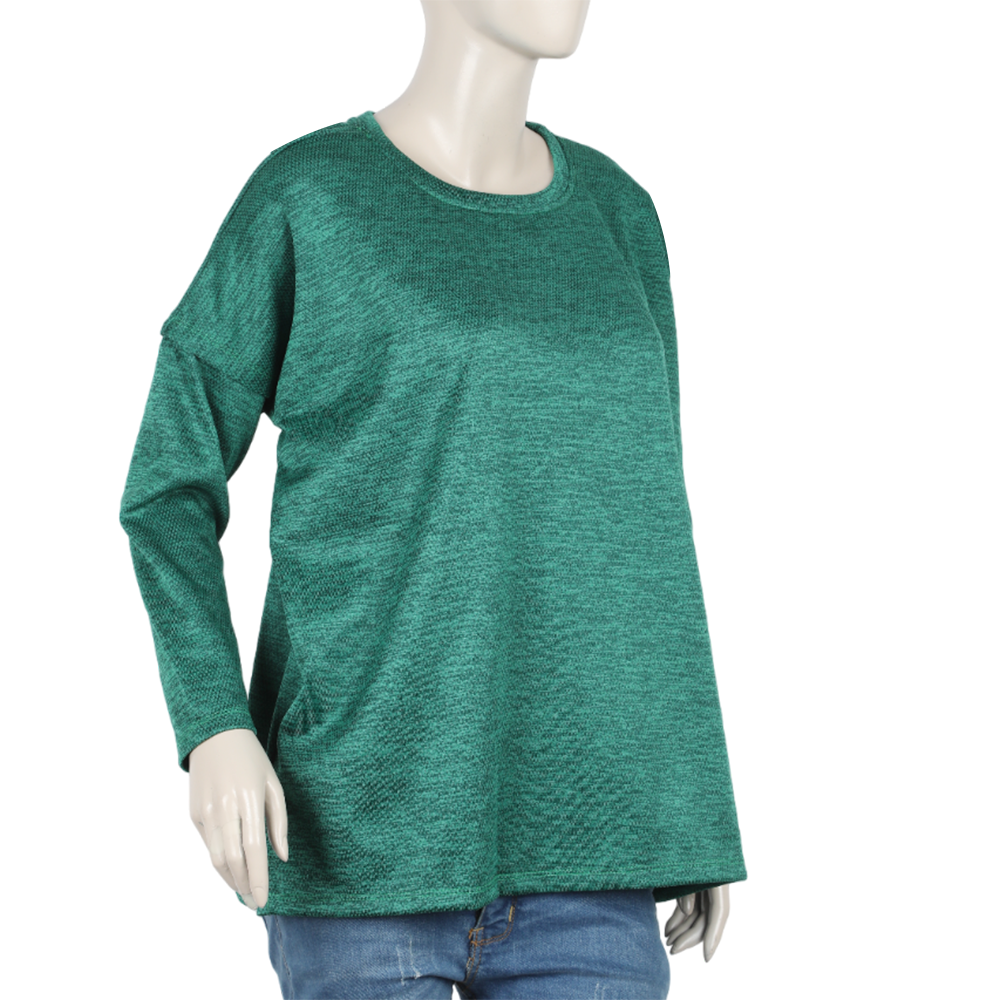 Eminent Women's Texture Top - Green, Women T-Shirts & Tops, Eminent, Chase Value