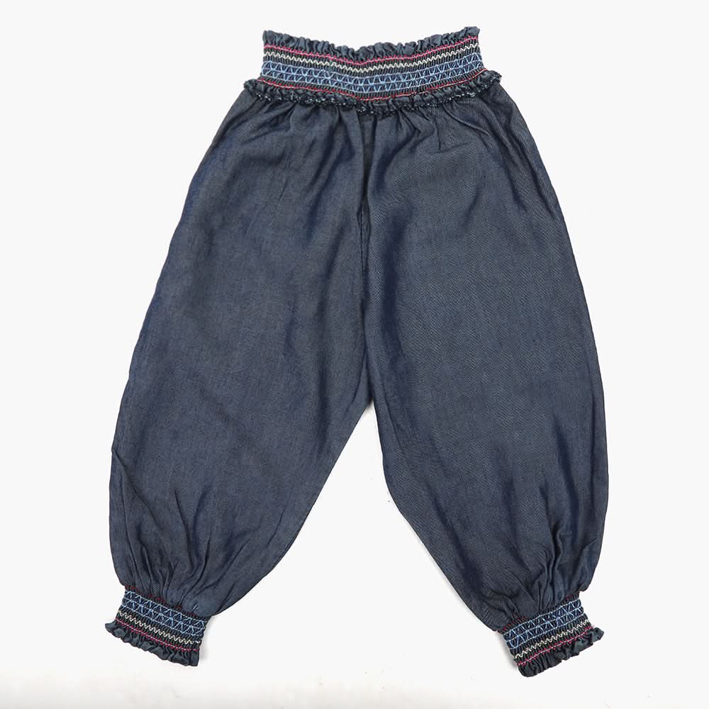 Girls Patyala Pant - Dark Blue, Girls Pants & Capri, Chase Value, Chase Value