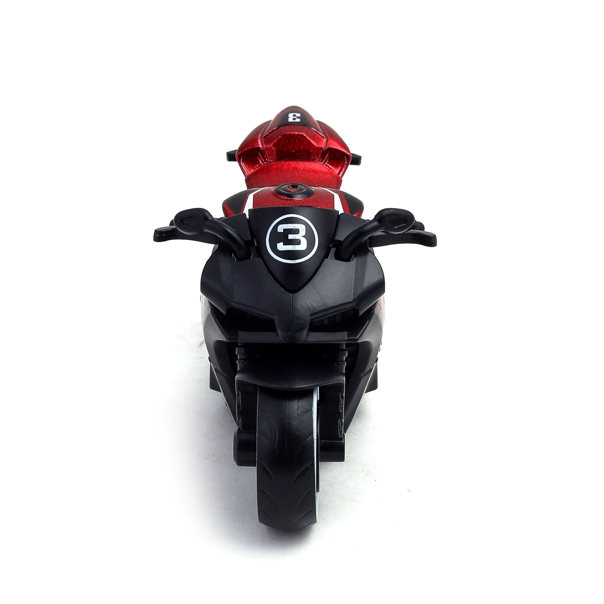 Die-Cast Bike Alloy Plastic Pull Back Toy for Kids, Die-cast Model Car, Chase Value, Chase Value