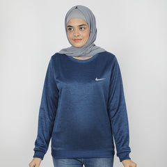 Women's Full Sleeves Sweat Shirt - Royal Blue