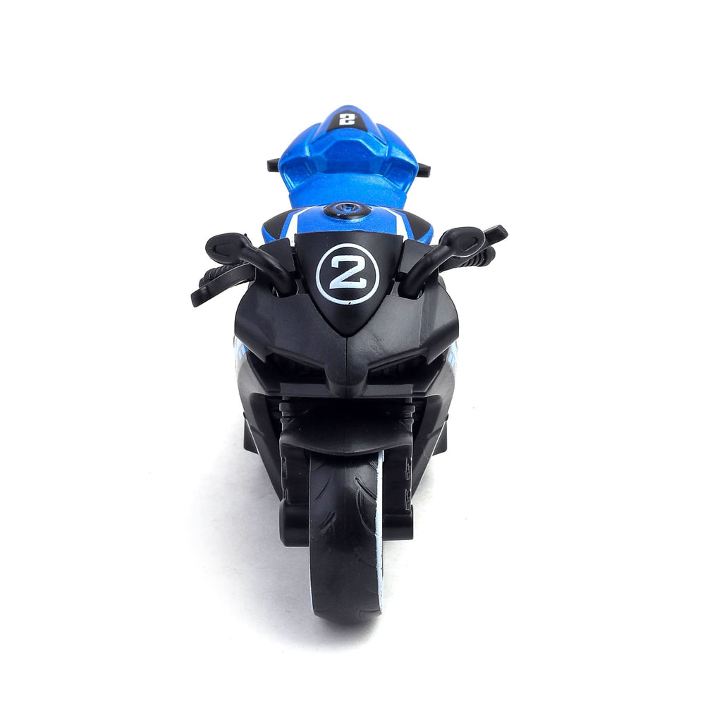 Die-Cast Bike Alloy Plastic Pull Back Toy for Kids, Die-cast Model Car, Chase Value, Chase Value