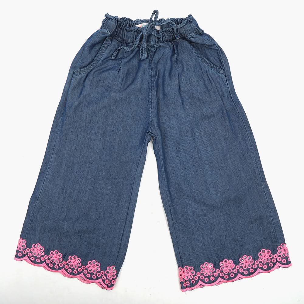 Girls Patyala Pant - Blue, Girls Pants & Capri, Chase Value, Chase Value