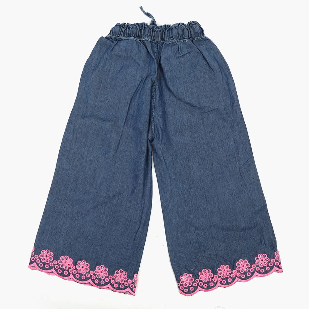 Girls Patyala Pant - Blue, Girls Pants & Capri, Chase Value, Chase Value