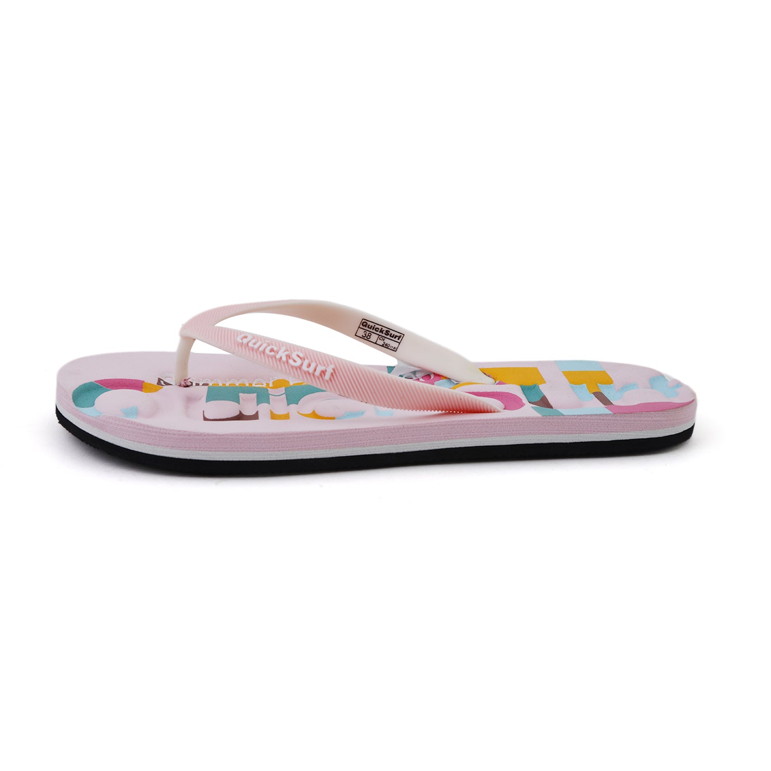 Women's Original Quick Surf Flip Flop Slipper - Pink, Women Slippers, Chase Value, Chase Value