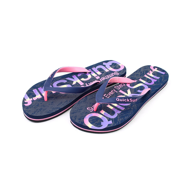 Women's Original Quick Surf Flip Flop Slipper - Navy Blue