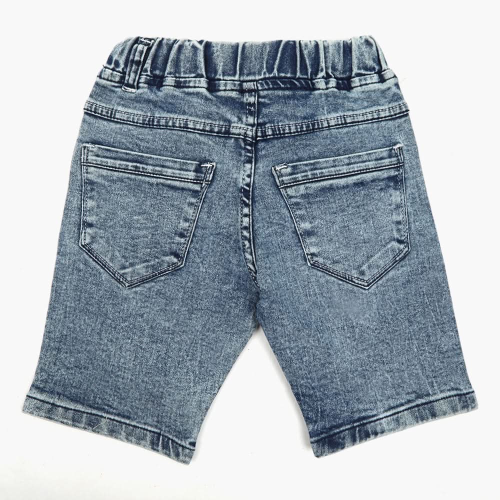 Boys Short Denim - Mid Blue, Boys Shorts, Chase Value, Chase Value