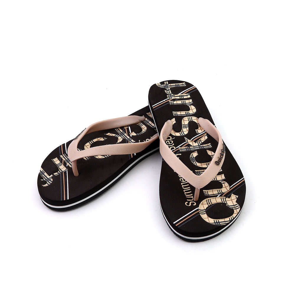 Women's Original Quick Surf Flip Flop Slipper - Dark Brown, Women Slippers, Chase Value, Chase Value