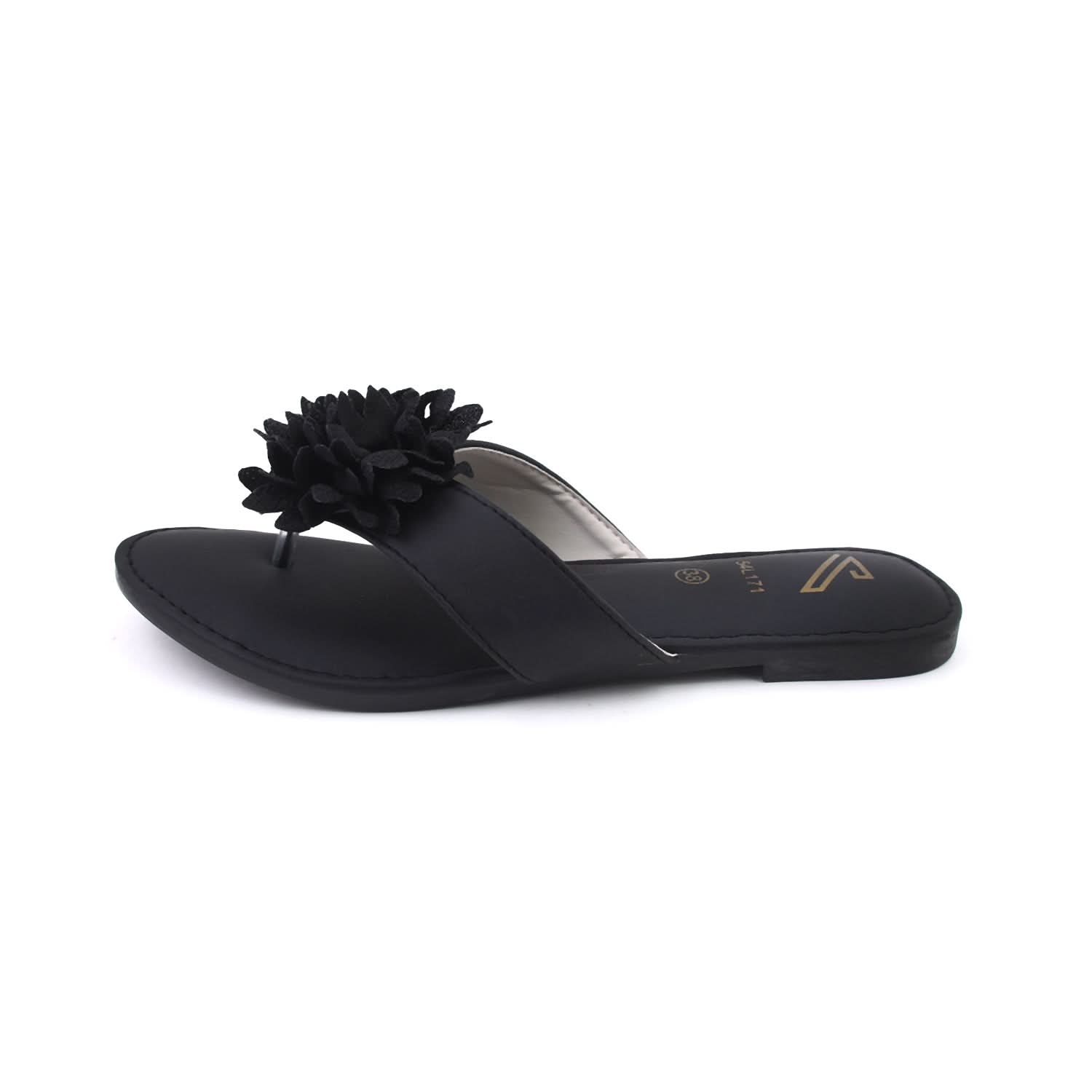 Valuable Women's Slipper - Black, Women Slippers, Chase Value, Chase Value