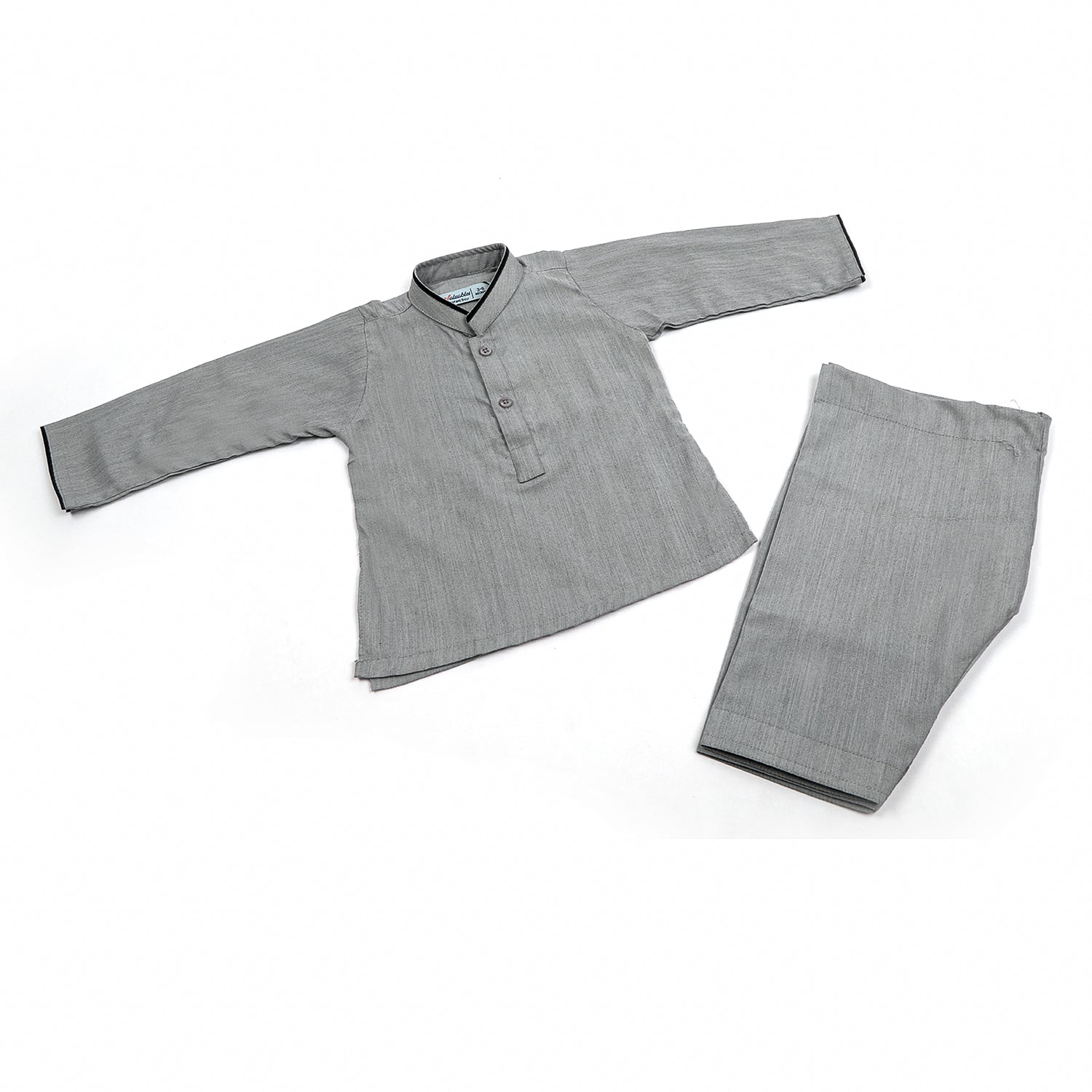 Newborn Fancy Shalwar Suit - Grey, Newborn Boys Shalwar Suits, Chase Value, Chase Value