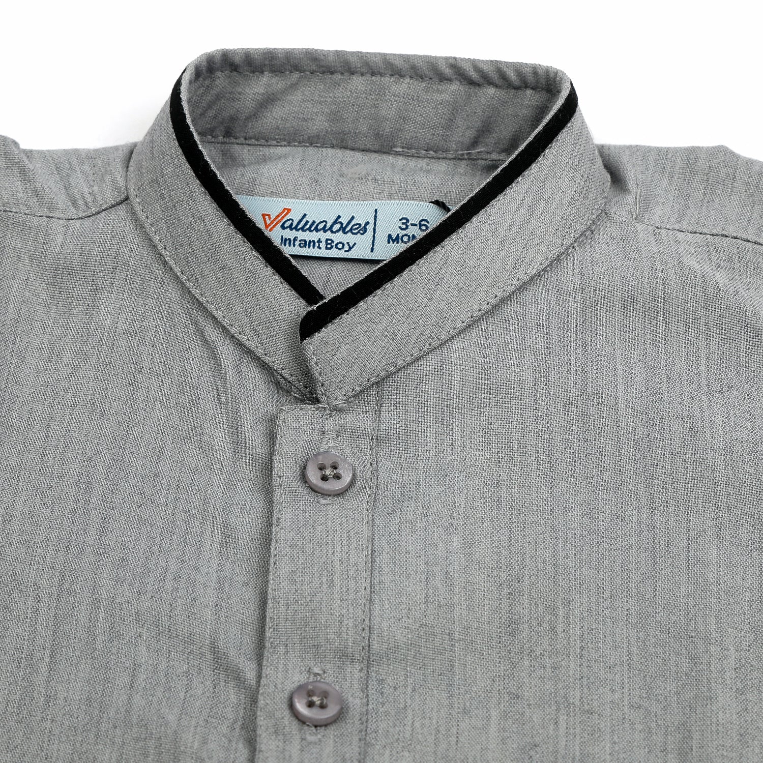 Newborn Fancy Shalwar Suit - Grey, Newborn Boys Shalwar Suits, Chase Value, Chase Value