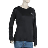 Women's Full Sleeves T-Shirt - Black, Women T-Shirts & Tops, Chase Value, Chase Value