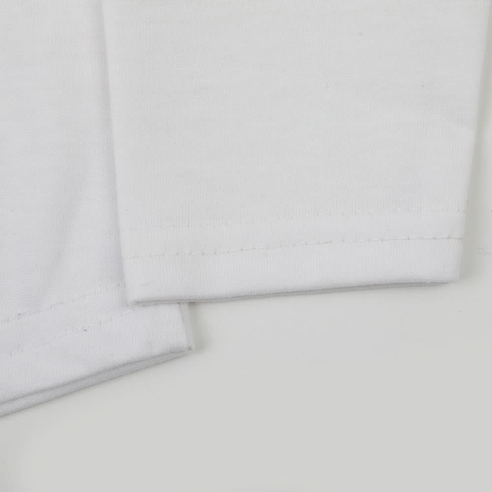 Newborn Girls Full Sleeves T-Shirt - White, Newborn Girls T-Shirts, Chase Value, Chase Value