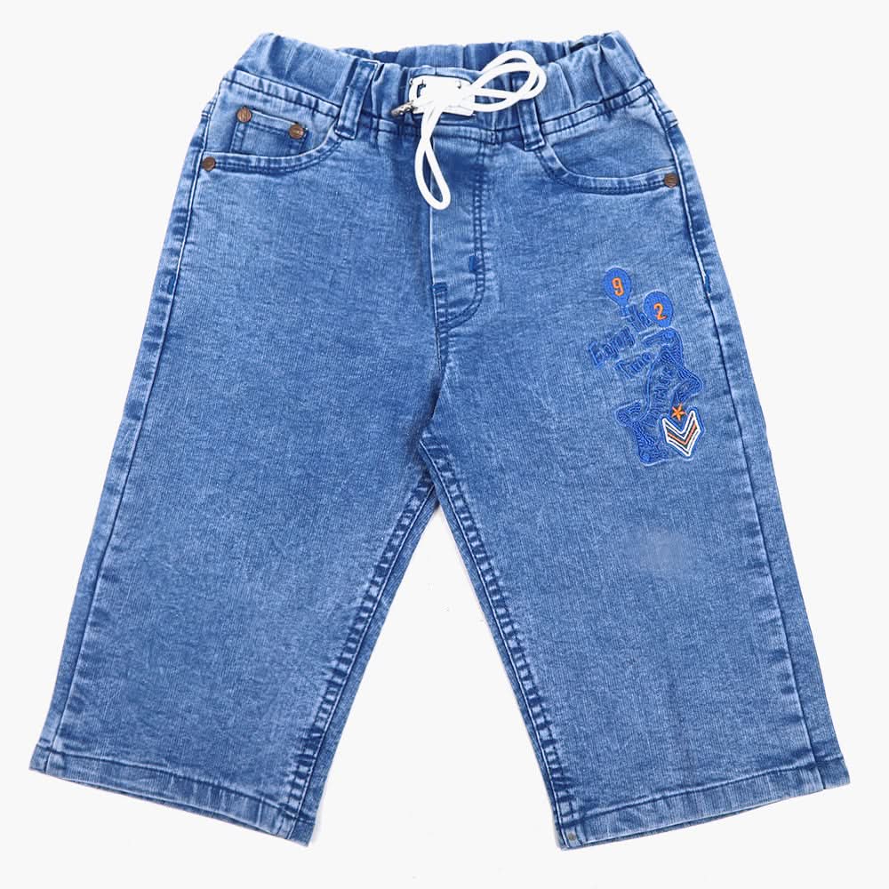 Boys Short Denim - Blue, Boys Shorts, Chase Value, Chase Value