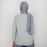 Eminent Women's Full Sleeves T-Shirt - Grey, Women T-Shirts & Tops, Eminent, Chase Value