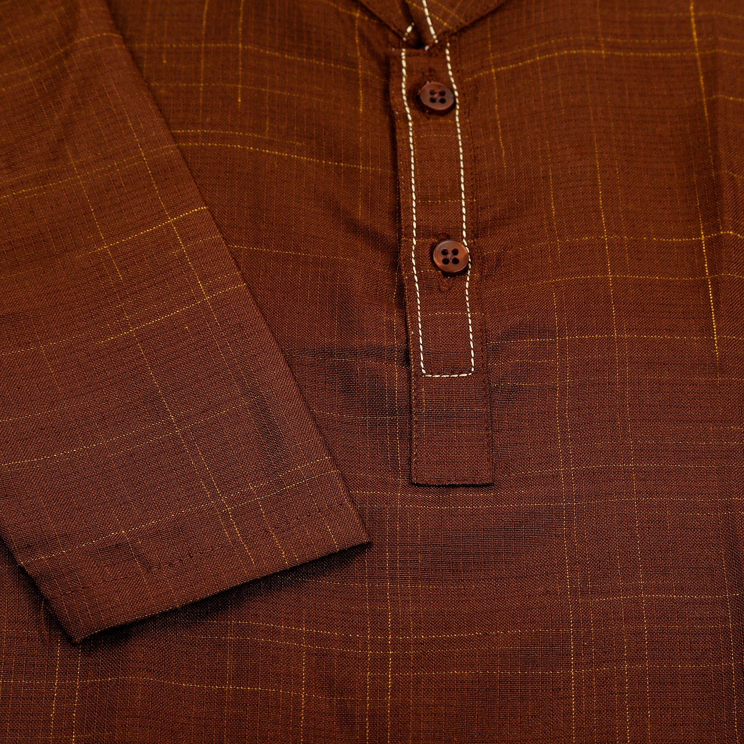 Newborn Fancy Shalwar Suit - Brown, Newborn Boys Shalwar Suits, Chase Value, Chase Value